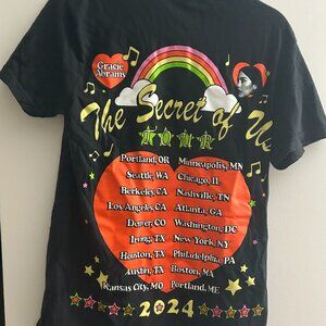 official gracie abrams tsou tour t-shirt